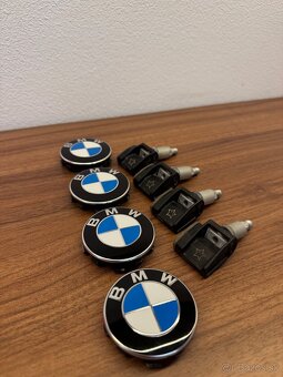 TPMS Senzory + krytky orig. BMW - 2