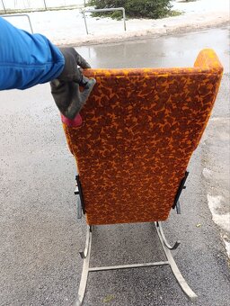 Retro hojdacie kreslo - 2