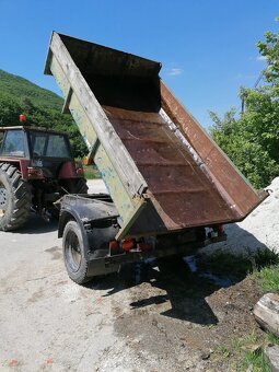 Vyklápacia vlečka - 2