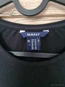 Predám čierne tričko zn. Gant, veľkosť XS - 2