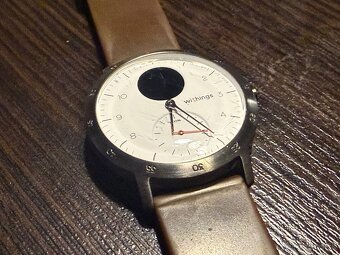 Withings Steel HR Sport (40 mm), biele shnedým remienkom - 2