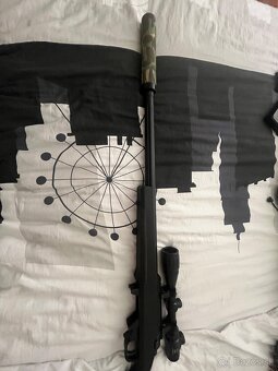 Airsoft sniper plus vybavenie - 2
