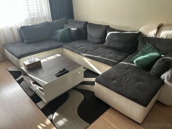 Rozkladacia sedacia súprava s úložným priestorom - 2