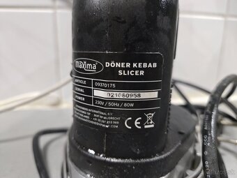 Elektrický nôž na kebab - 2