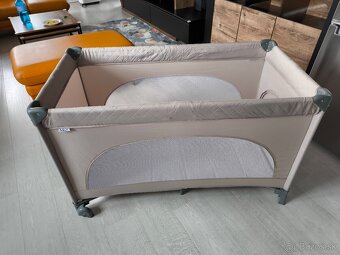 Cestovná postieľka ZOPA Lely Sand Beige - 2