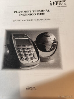 Predám používaný plne funkčný platobný terminál Ingenico 151 - 2