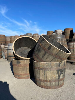 DUBOVÉ KVĚTINÁČE Z ORGINALNÍCH SUDŮ - 2