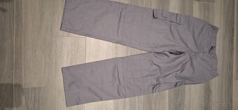 Šedé monterkove nohavice - 2
