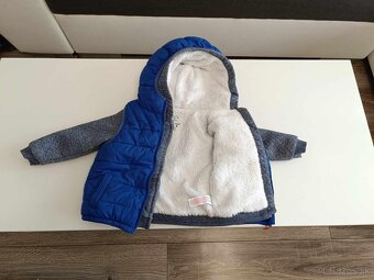 Prechodná detská bunda s vestou 18-24m - 2