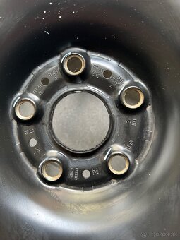 ZÁNOVNÉ Plechové disky VW r16 - 2