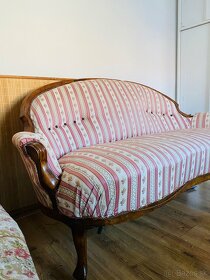 Starožitna sofa a kreslo - 2