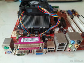 Retro doska MSI K9N65M-V s CPU a RAM - 2
