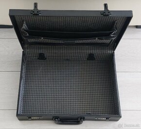 Koženkový čierny kufrík - 2