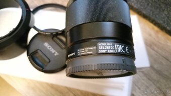 Predám objektív FE SONY 28mm svetelný f/2.0 - 2