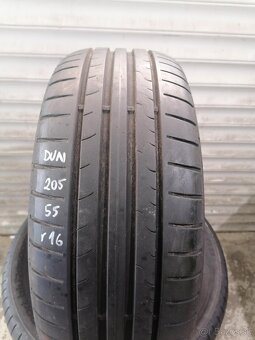 Dunlop letné 205/55/R16 - 2