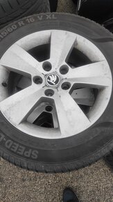 Hliníkové disky Škoda Superb 5x112 r16 Orion - 2