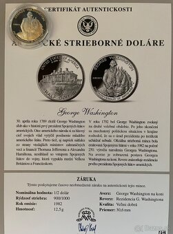 Predám strieborné Americké doláre - 2