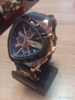 Nádherné pánske moderné hodinky.. mohutné - 2