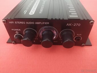 Zosilňovač 2x20W, s adaptérom - 2