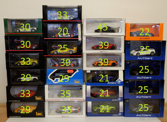 McLaren modely 1:43 - 2