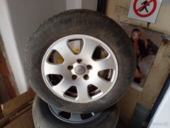 Predám 4ks diskov aj z pneumatikami - 2