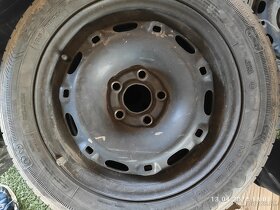 Predám  pneumatiky na diskoch  škoda Fabia - 2