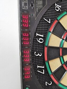 Elektronický terč na šípky + príslušenstvo - 2