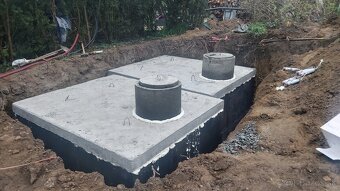 BETÓNOVÁ PIVNICA BETÓNOVÁ NÁDRŽ NA VODU, BETONOVÁ ŽUMPA 8m3 - 2