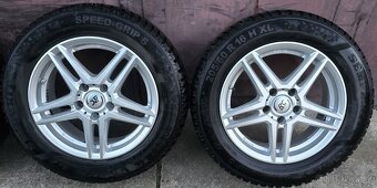 5x112,R16-BROCK,6,5J,et38,205-60-Semperit-1423-8mm+ - 2