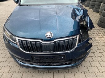 Predám havarovanú Škoda Karoq 1.5 tsi 110kw dsg rv 2022 - 2