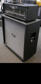 gitarová hlava + gitarový box Peavey Valveking NOVÉ LAMPY - 2