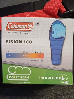 Úplne nový spacák Coleman Fision 100 - 2