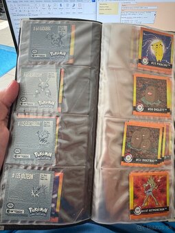 POKÉMON stickers ARTBOX 1999 1.edícia - 2