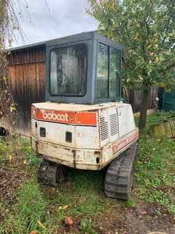 Minirýpadlo Bobcat - 2