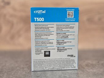Crucial T500 4TB SSD M.2 NVMe - NOVÝ, NEROZBALENÝ - 2