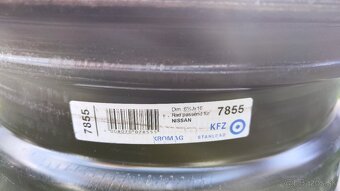 Oceľove disky 5x114,3  r16 Nissan - 2