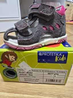 Protetika topánky sandále 19 - 2