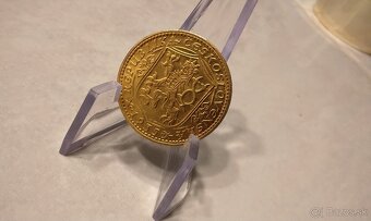 Vzácny SVÄTOVÁCLAVSKÝ dukát z roku 1935 - 2