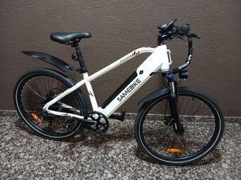 elektrický bicykel - Samebike RS A1, biely - 2