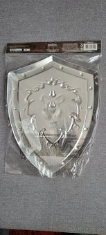 Predam ozdobny štít Warcraft Alliance lion - 2