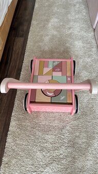 vozík s kockami Little dutch - 2