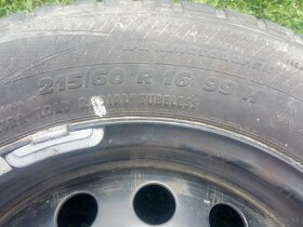 215/60 R16 sada letných pneu - 2