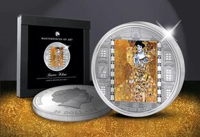 investičné strieborne mince - Adele Bloch Bauer - Gustav Kli - 2