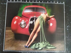 Prodám set pěti plagátů auto motocykl indian alfa - 2