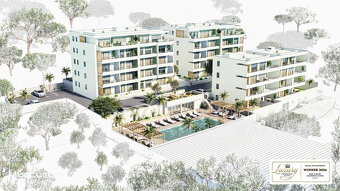 4 izb. Chorvátsko, Makarska, 122m2, terasa, p.5/5, novostav - 2