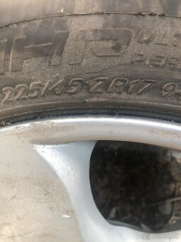 Sada letných pneumatík 5x112…255/45 R17 - 2