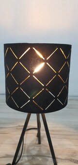 Predám nočnú lampu cirno zlatú - 2
