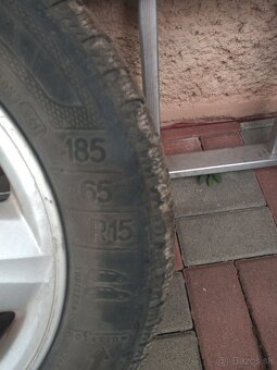 Predám elektróny 15 rozmer 185/65/15 - 2