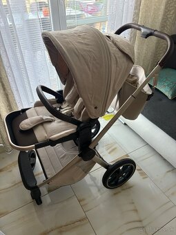 Muuvo kočík kombinovaný quick boho  brown set 2v1 - 2