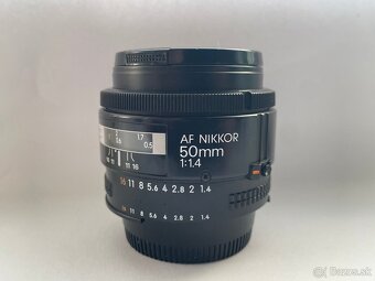 Nikon AF Nikkor 50mm f/1.4 objektív - 2